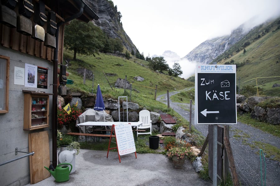 Gerschnialp, Alpkäse-Trail, Käserei; alpine cheese trail, alpine diary