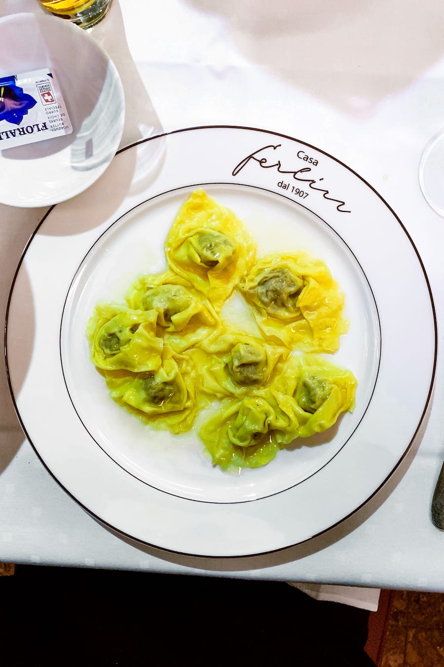 Ravioli im Casa Ferlin in Zürich