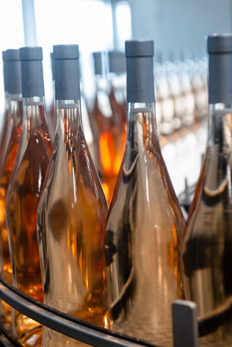 Abfüllanlage für den M von Minuty