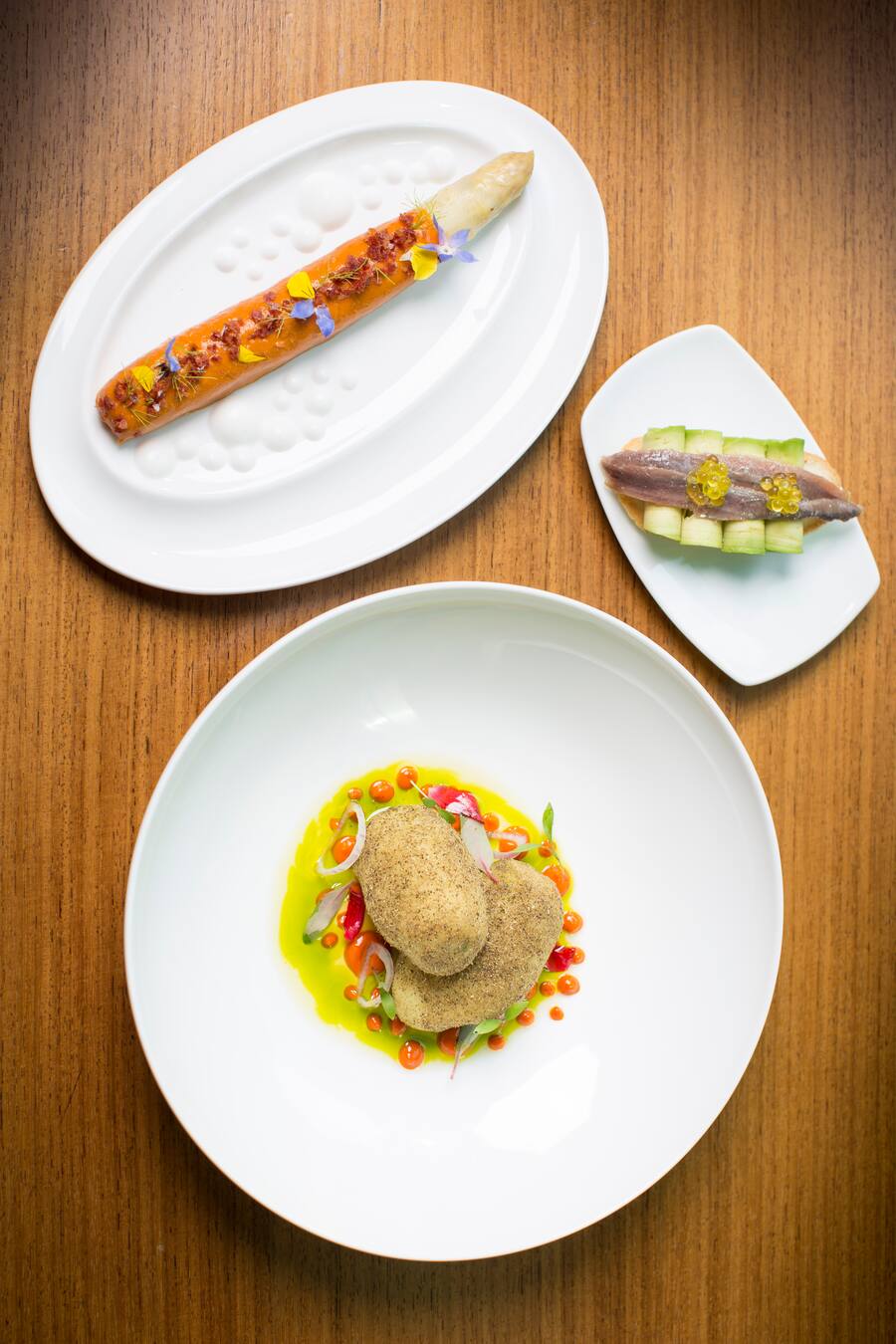 extravaganza im restaurant parkhuus im park hyatt, zürich, tapas von josé miguel martinez pilar