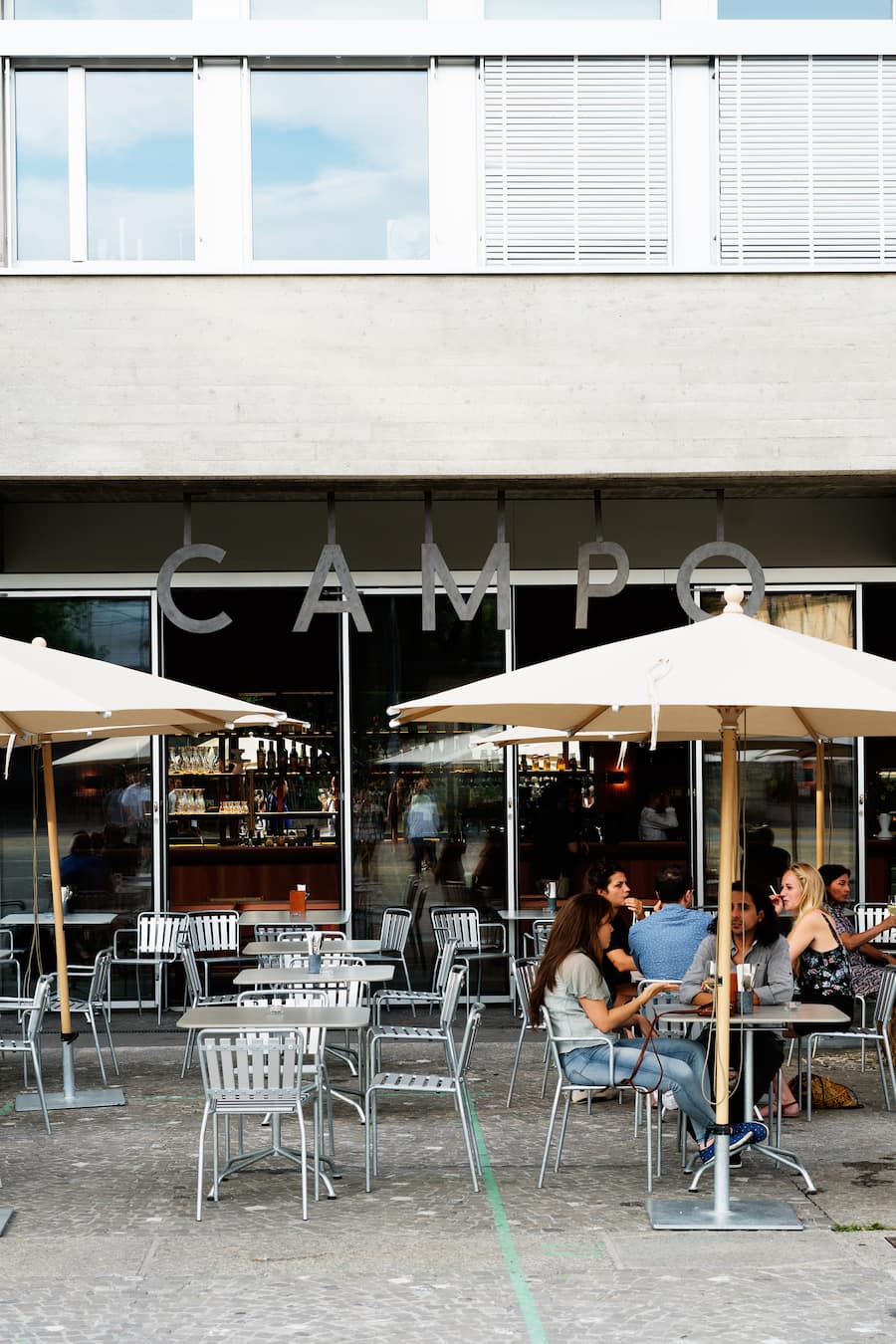 Campo in Zürich von den La Stanza Machern auf dem Helvetiaplatz
