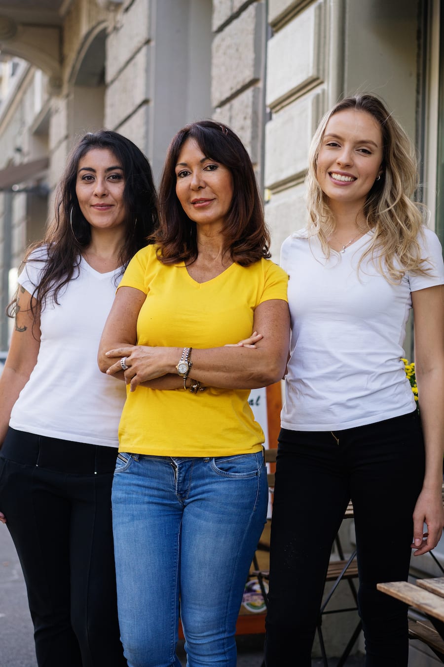 Inhaberin Rejane Galley im brasilianischen Restaurant Bang on in Zürich