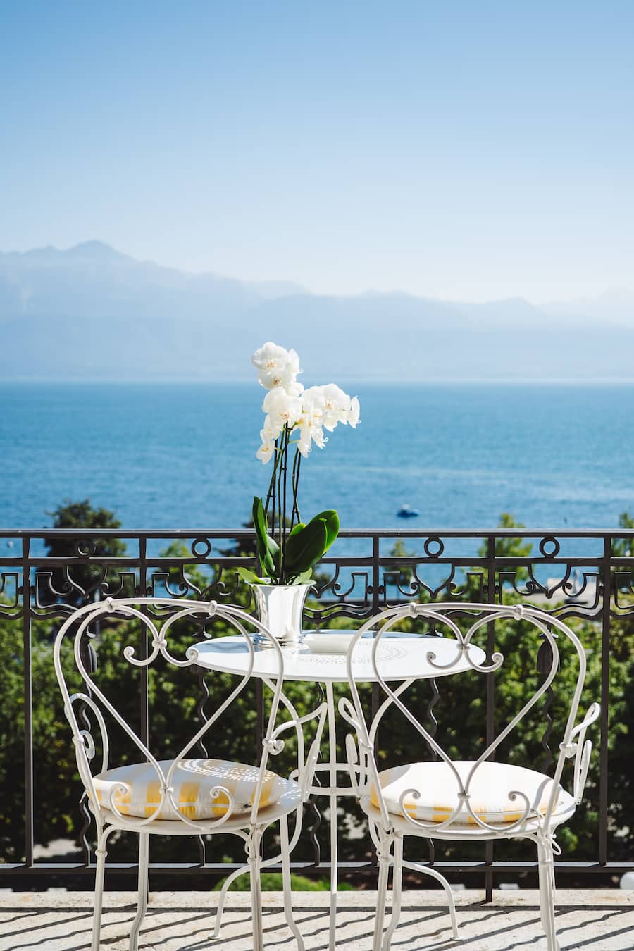 Swiss Deluxe Hotel Tour: Beau-Rivage Palace Hotel - Mittagessen im Café Beau-Rivage - Abendessen im Gourmet Restaurant von Anne-Sohie Pic - Lausanne - 3. September 2019 - Copyright Olivia Pulver