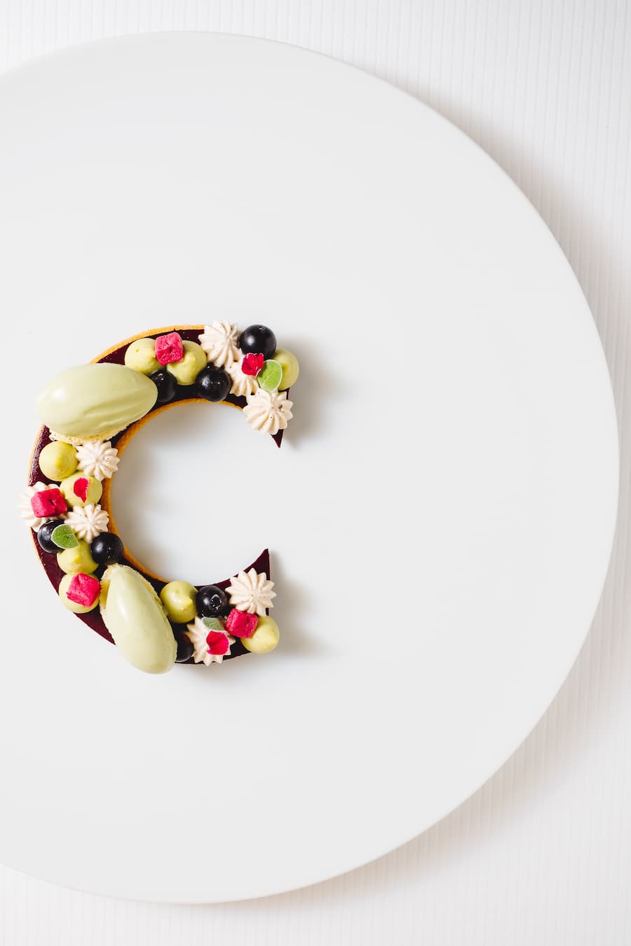 Blackcurrant und Sage (Cassis & Salbei) by Anne-Sophie Pic - Swiss Deluxe Hotel Tour: Beau-Rivage Palace Hotel - Mittagessen im Café Beau-Rivage - Abendessen im Gourmet Restaurant von Anne-Sohie Pic - Lausanne - 3. September 2019 - Copyright Olivia Pulver