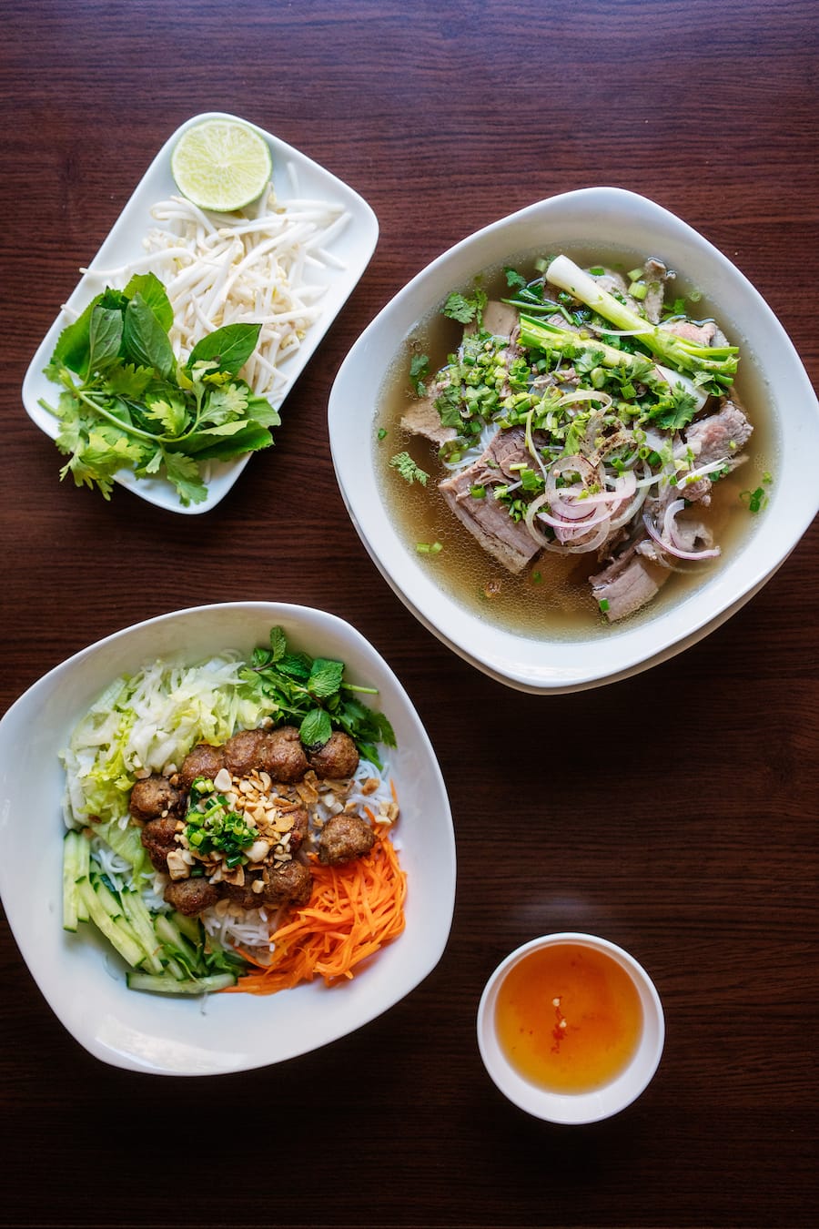 Pho Bo im vietnamesischen Restaurant Pho Na in Zürich