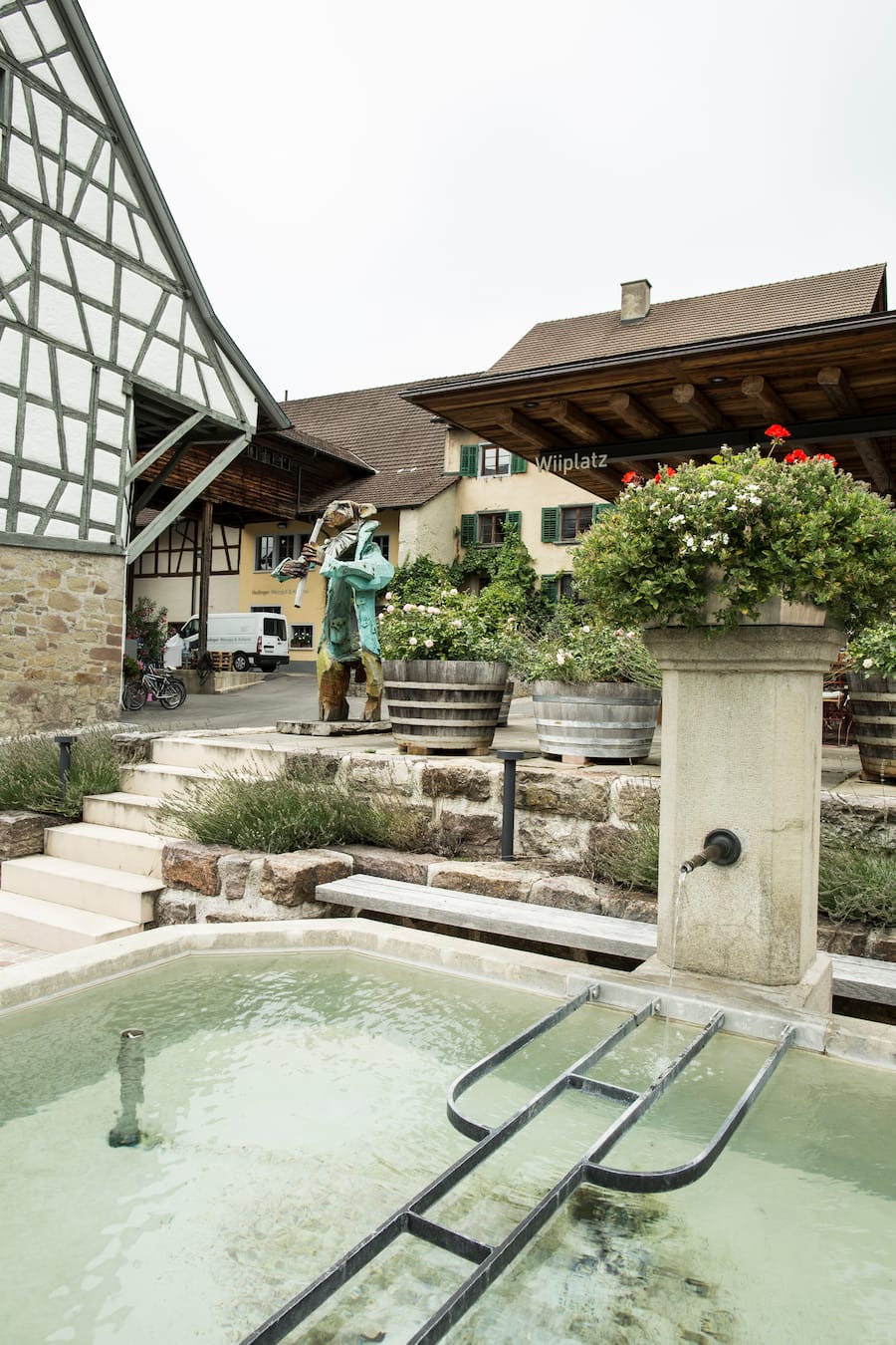 Woeschwiiber in Wilchingen (SH), Dorfansicht