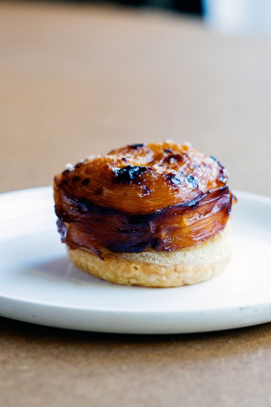 Kürbis-Tartelette im Pop-up Rosa Pulver in Winterthur von Küchenchef Michael Dober