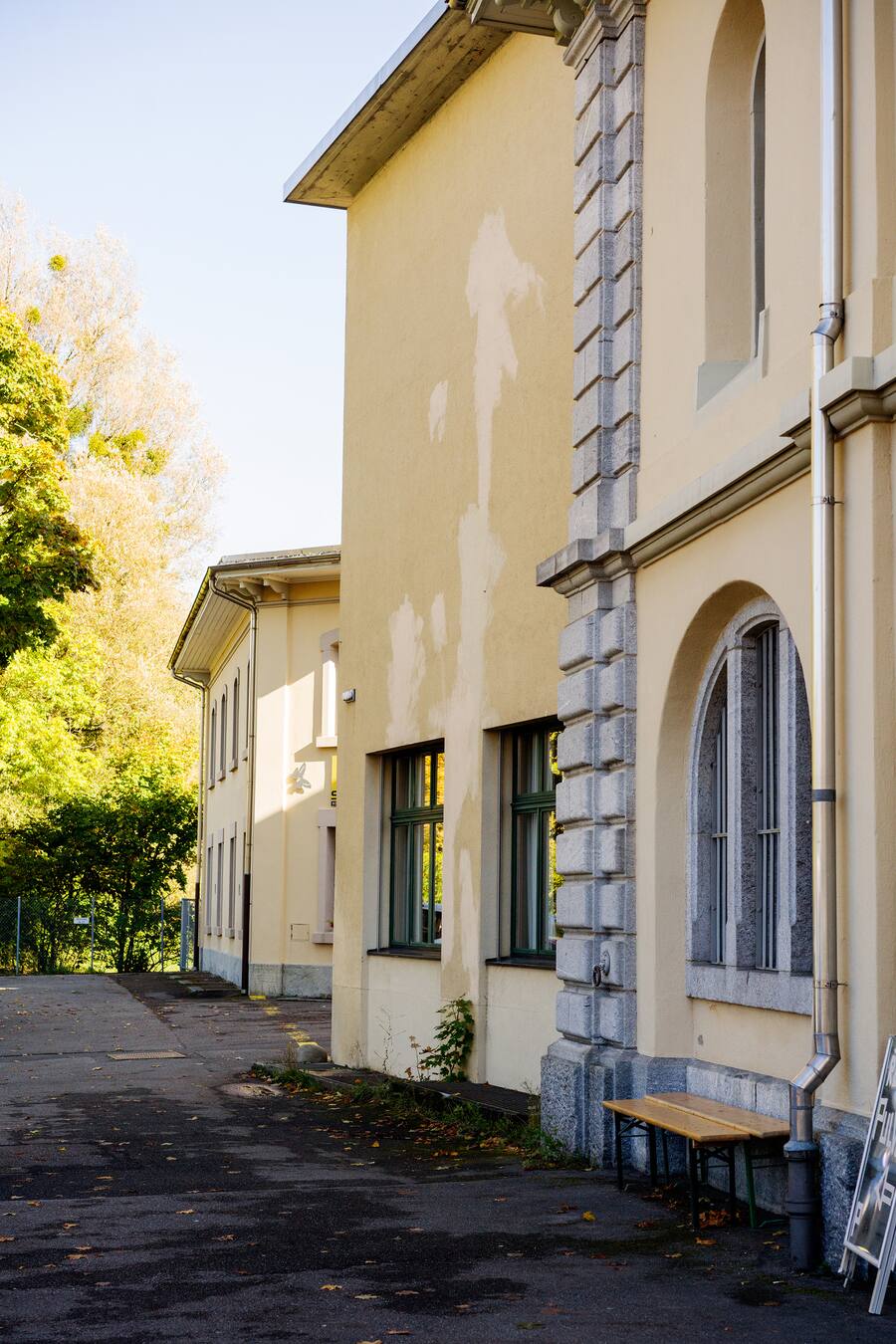 Zeughaus-Areal auf dem sich das Pop-up Rosa Pulver in Winterthur von Küchenchef Michael Dober befindet