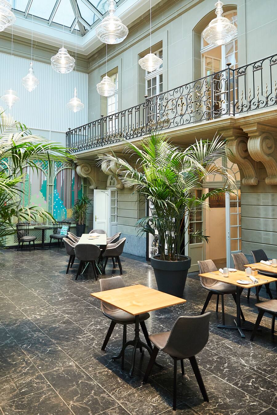 Restaurant zum Ãusseren Stand, Koch Fabio Toffoloni und Werner Rothen, Gastgeber, Bern, 14.11.2019, Foto Lucia Hunziker