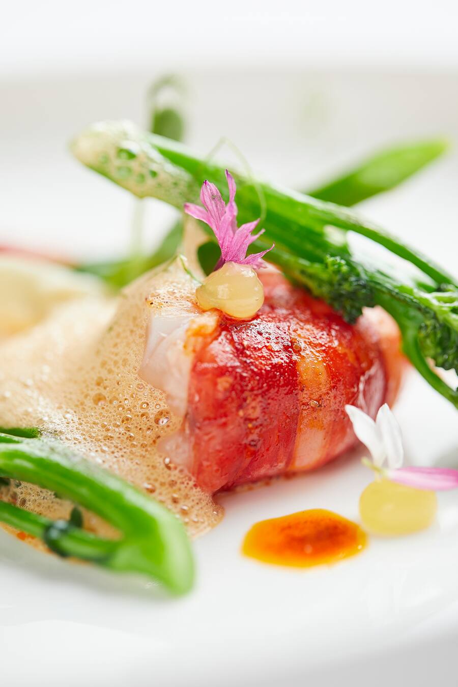 Carabiniero von Fabio Toffoloni. Restaurant zum Ãusseren Stand, Koch Fabio Toffoloni und Werner Rothen, Gastgeber, Bern, 14.11.2019, Foto Lucia Hunziker