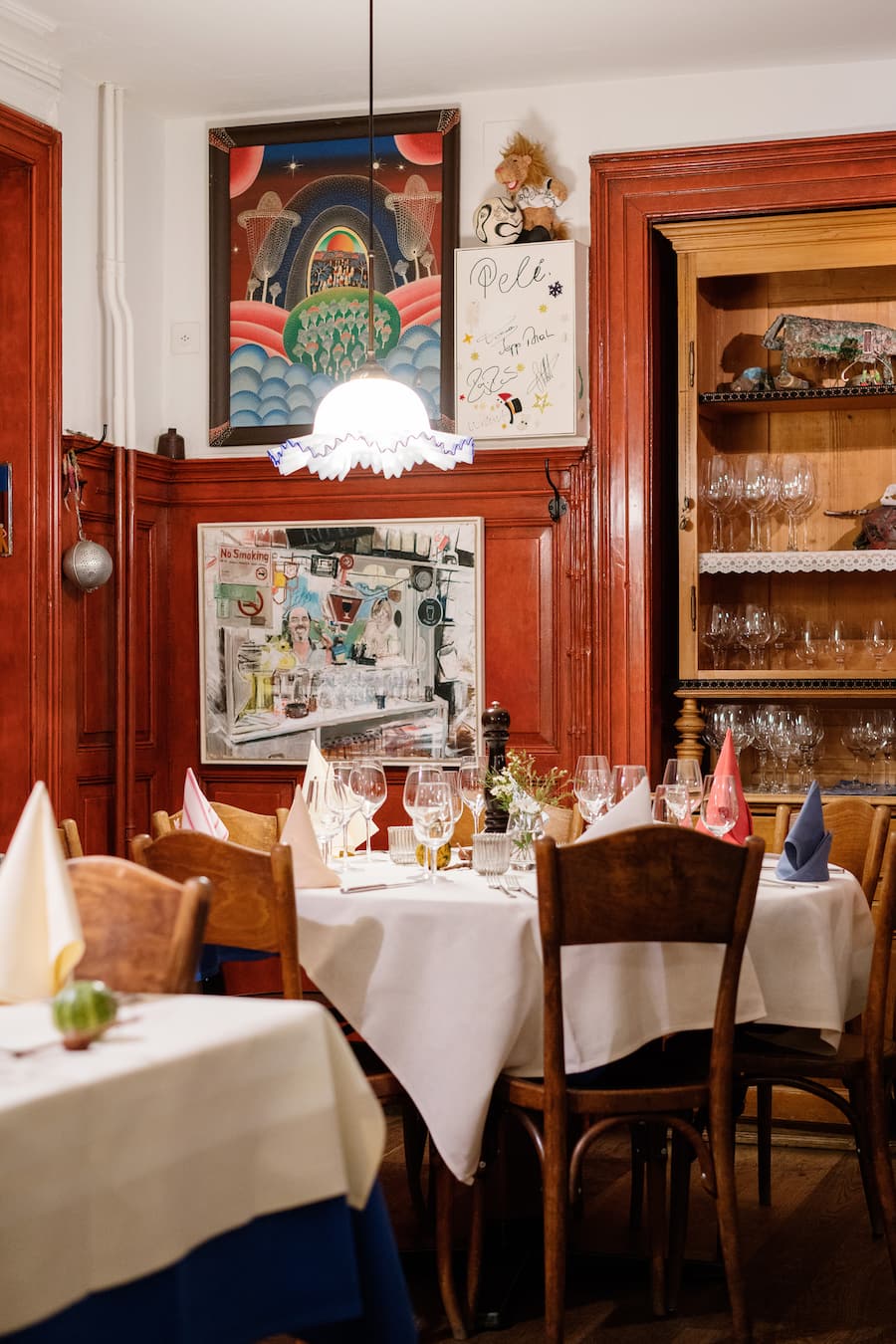 Fondue und Raclette vom Feuer im Chez Crettol in Küsnacht