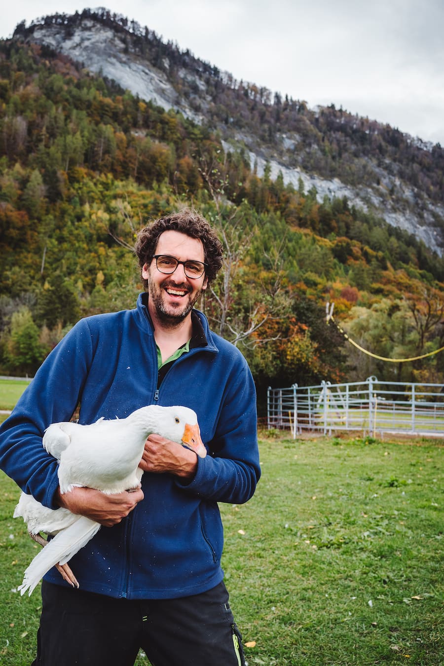 Sebastian Roesch und Roman Clavadetscher Malanser Gans
