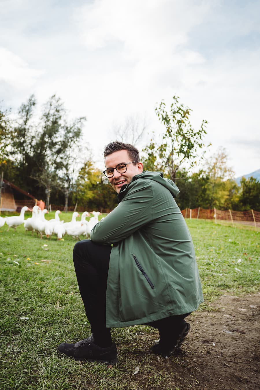 Sebastian Roesch und Roman Clavadetscher Malanser Gans