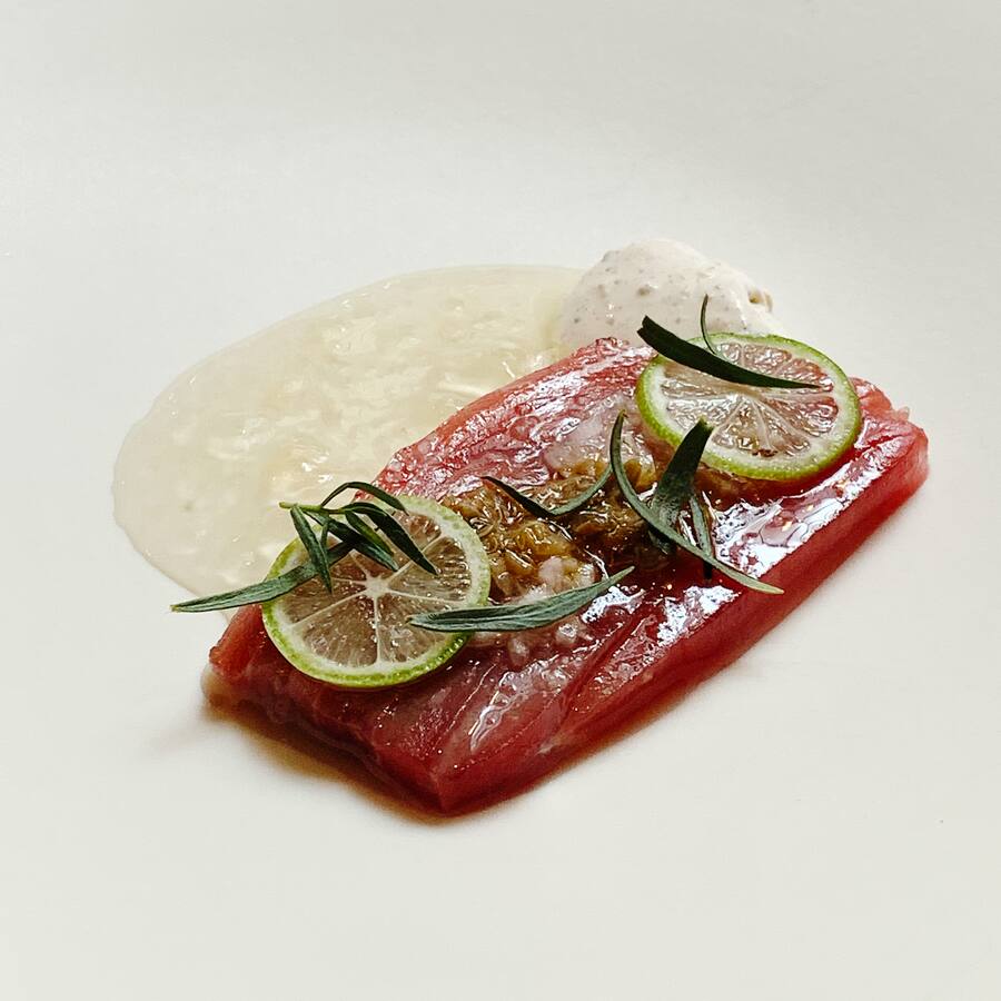 Tuna at Maison Sota in Paris