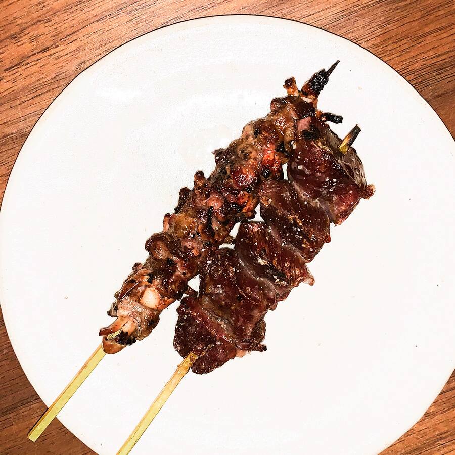 Aorta Yakitori Le Rigmarole Paris