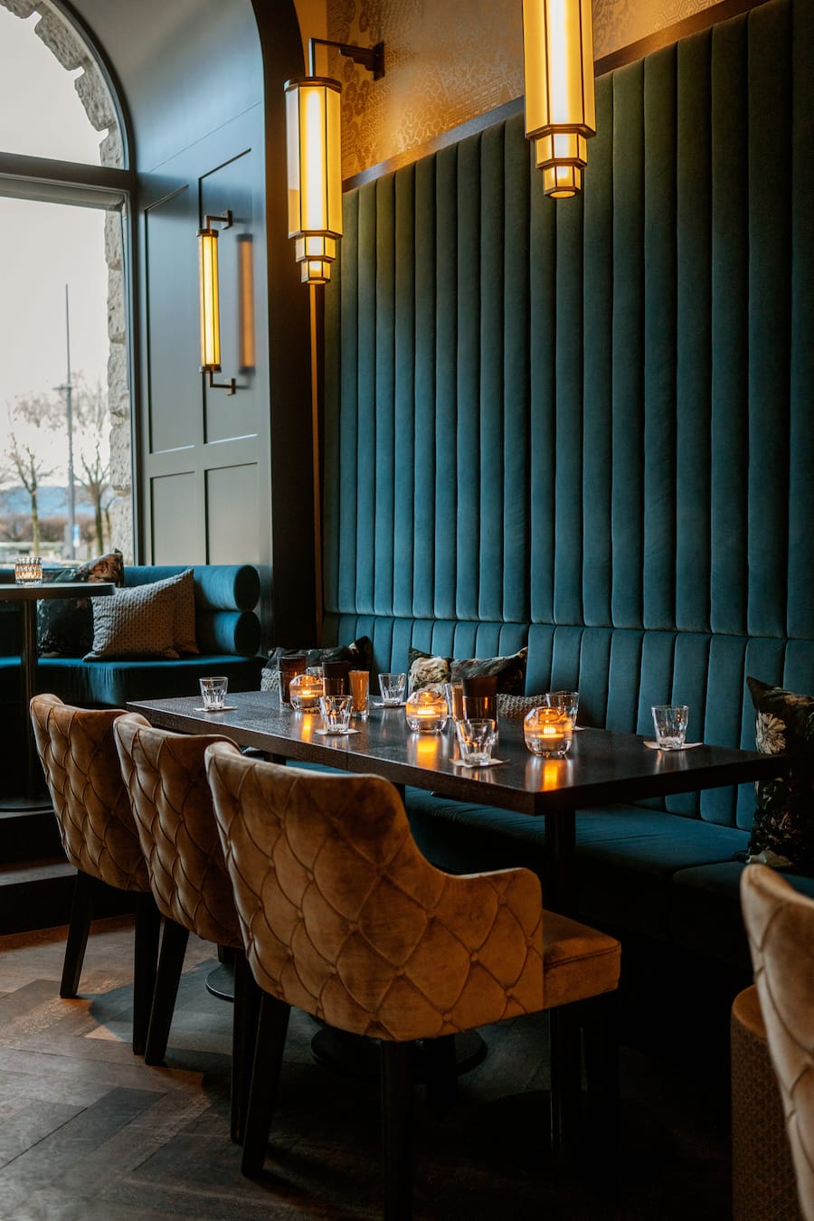 Bar am Wasser in Zürich von Dirk Handy