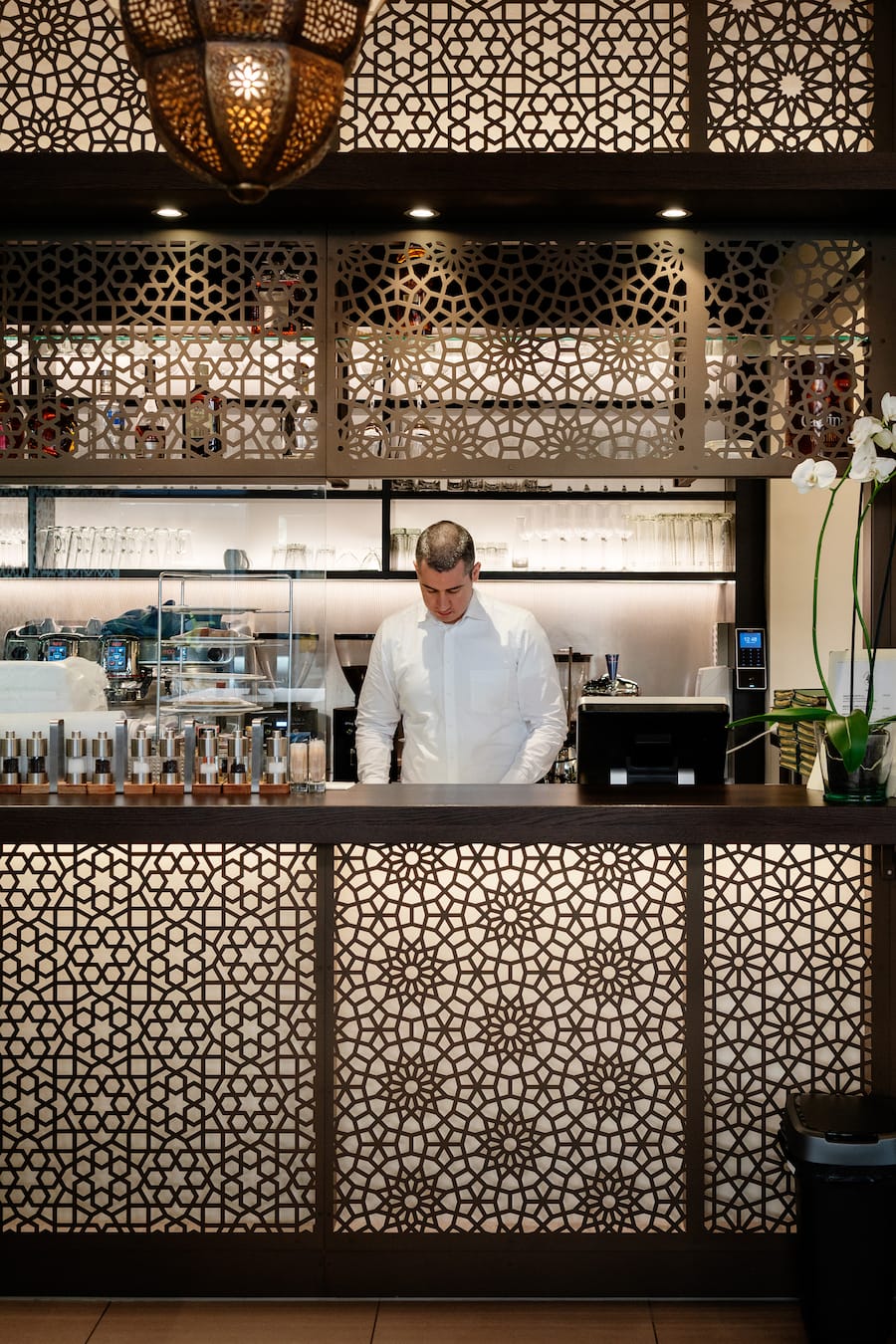 Der Take-Away des libanesischen Restaurants Le Cèdre an der Nüschelerstrasse in Zürich