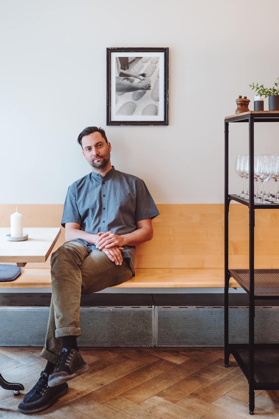 Andrin Steuri, Chefkoch, Moment Bern - Montag, 8.6.2020 - Copyright Olivia Pulver