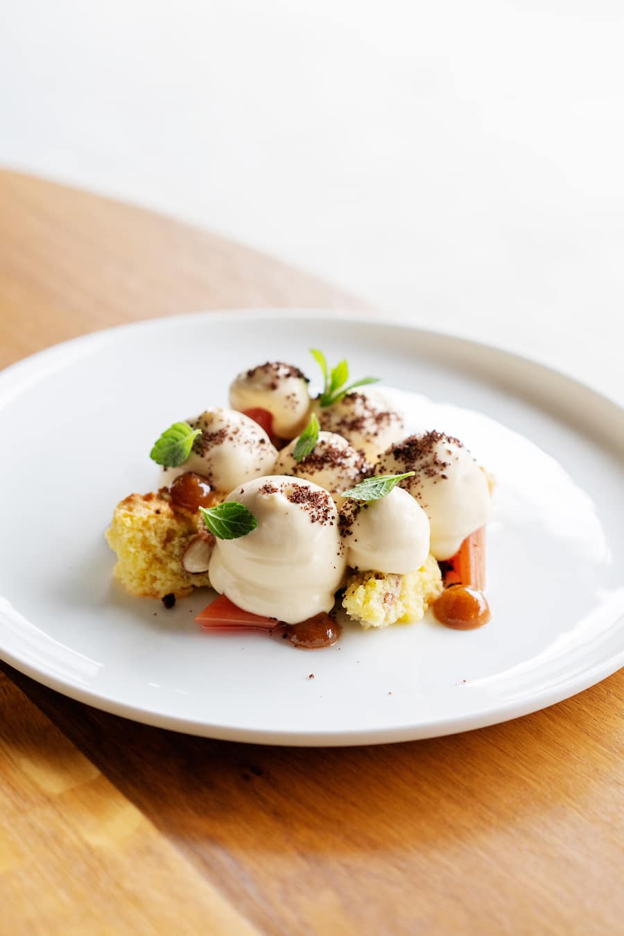 Zabaione im Restaurant Anna Zurich mit Stefano Corrado und Maria Ventola