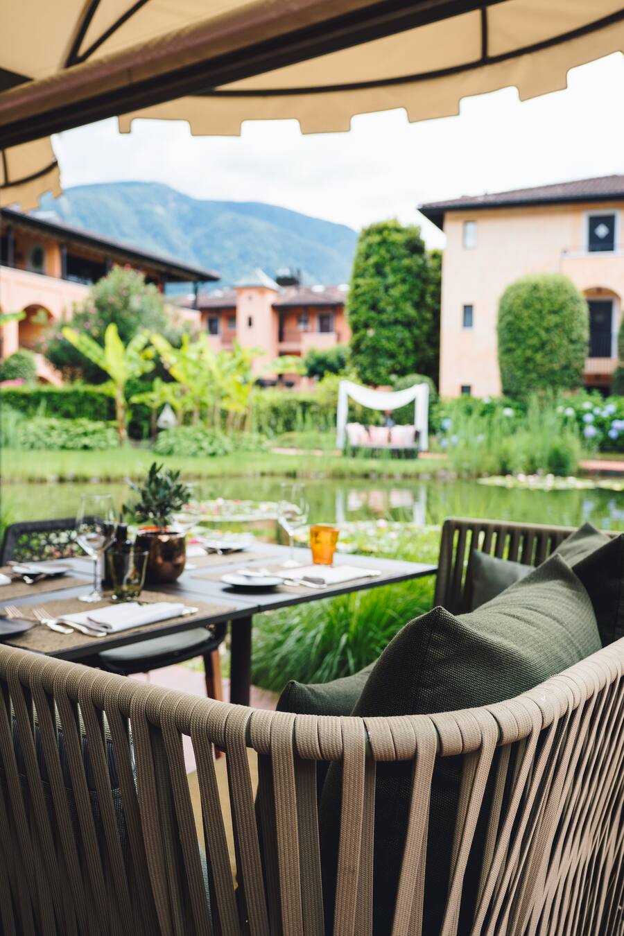 Giardino Ascona - Restaurant Hide&Seek - Chefkoch Adrian Bührer - Ayurvedische Küche - 18. Juni 2020 - Copyright Olivia Pulver