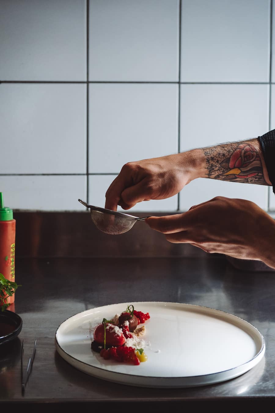 Tobias Hösli, Chefkoch, Marktküche Zürich (Veganes Restaurant) - 12. Juli 2020 - Copyright Olivia Pulver