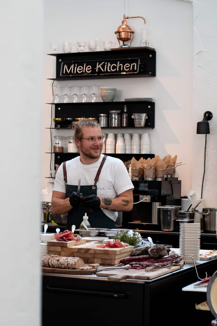 Markus Kössler, Chefkoch Bazaar - Cervo Zermatt, Neues Konzept Beyond Exploring, 2.9.2020 - Copyright Olivia Pulver