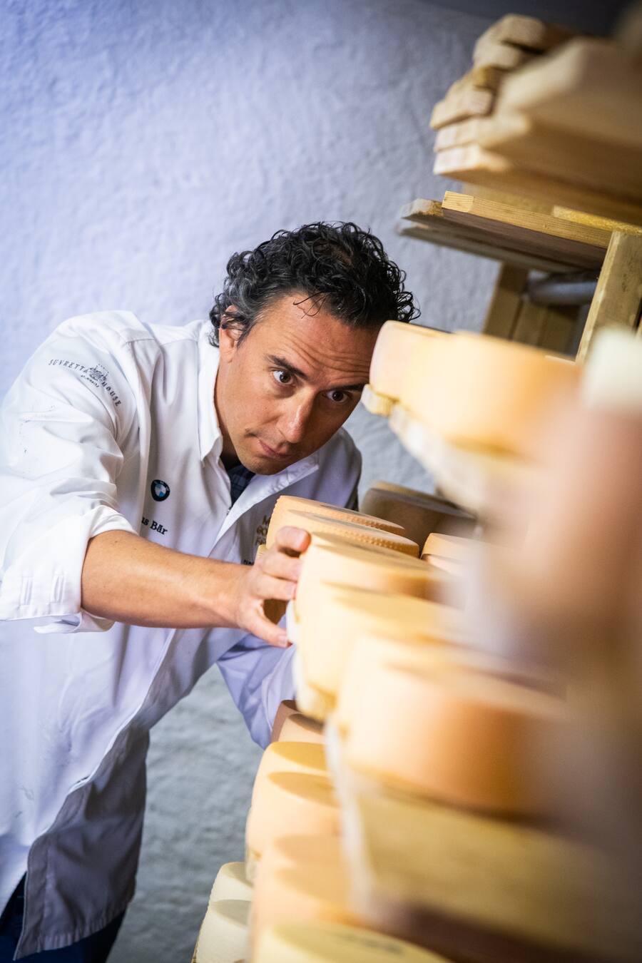 Fabrizio Zanetti wandert in St.Moritz 2020