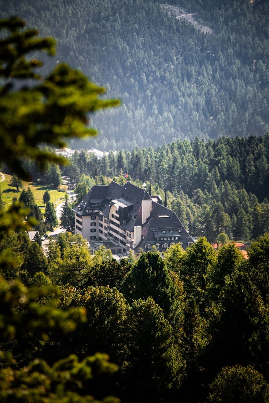 Fabrizio Zanetti wandert in St.Moritz 2020