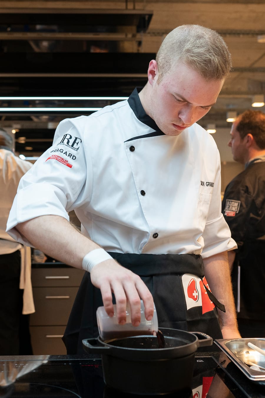 La Cuisine des Jeunes Schweizer Fleisch Simon Grimbichler
