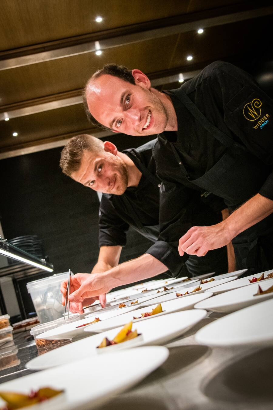 Stefan Heilemann kocht mit Nespresso 2020: Andrin Kunz, Andre Siedel