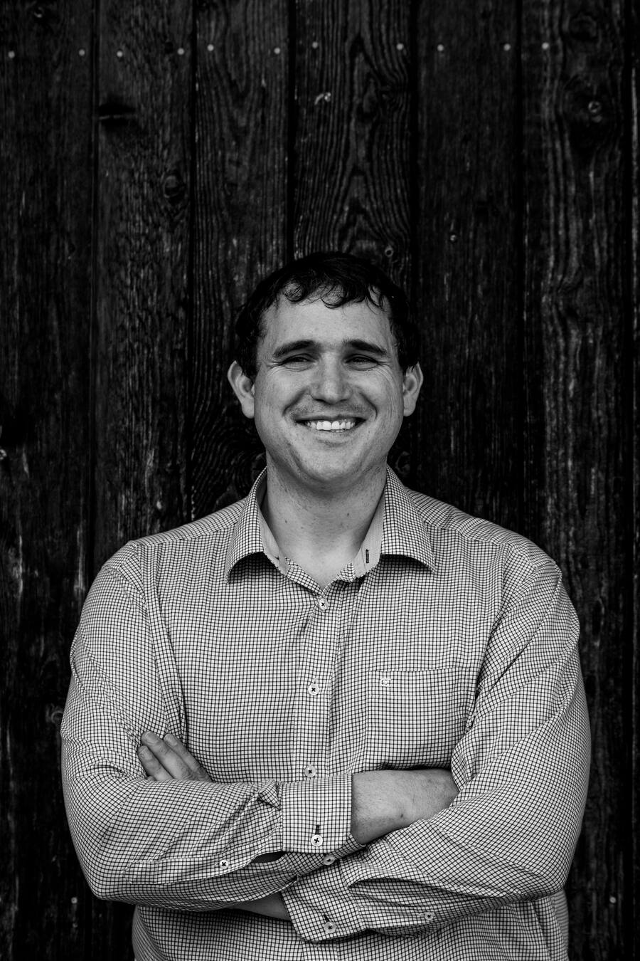 Robin Geisser - Tarik Lange (Parkhuus) und Marco Tessaro (Luma) zu Besuch bei Robin Geisser, Geflügelzüchter - 1.10.20 - Copyright Olivia Pulver