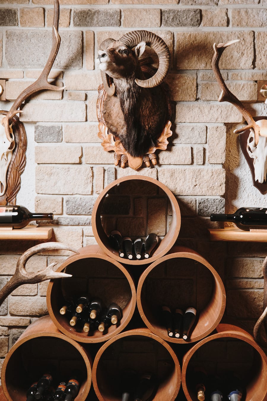 Fernando Michlig; Tenne Gluringen VS; Jeunes Restaurateurs und Jäger; Weinkeller, Foto: Digitale Massarbeit