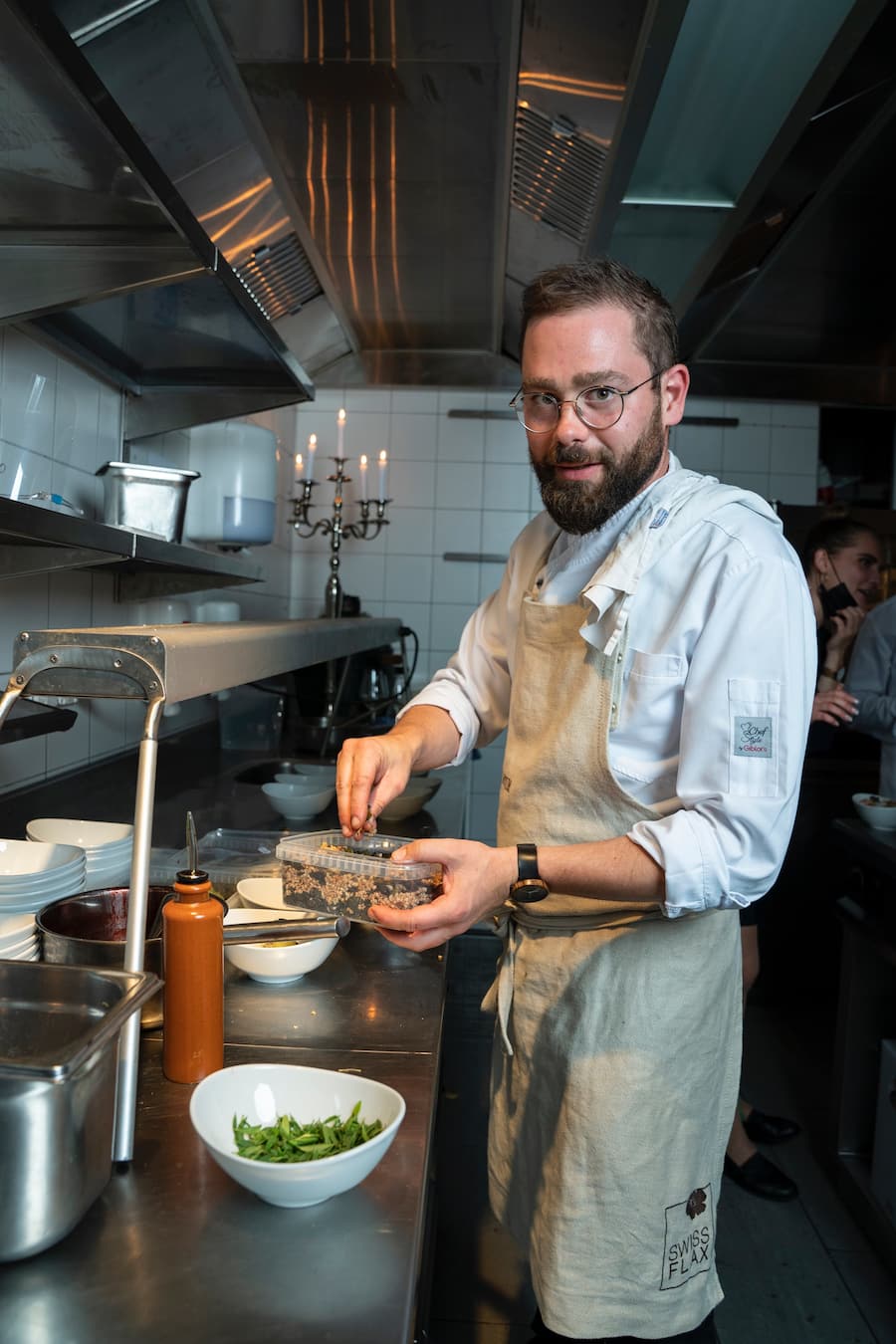 Kitchenparty Vitznauerhof, «Edelweiss»-Sous-Chef Benedikt Voss