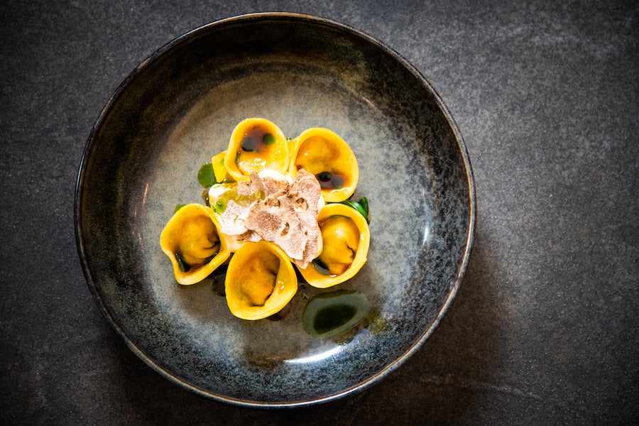 Salvatore Frequente, Giardino Mountain 2020: Ravioli Osso bucco