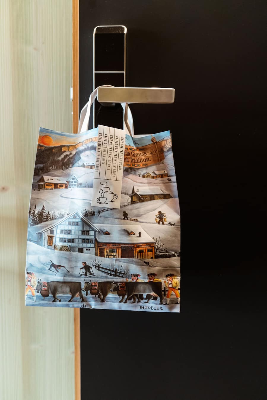 Frühstückssäckli - Weissbad Lodge gehört zum Hotel Hof Weissbad, Weissbad Appenzell - 22. Februar 2021 - Copyright Olivia Pulver