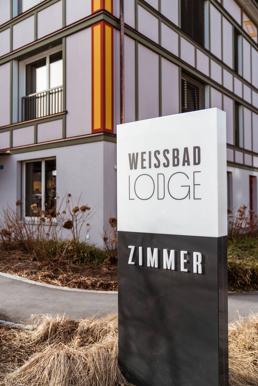 Weissbad Lodge gehört zum Hotel Hof Weissbad, Weissbad Appenzell - 22. Februar 2021 - Copyright Olivia Pulver