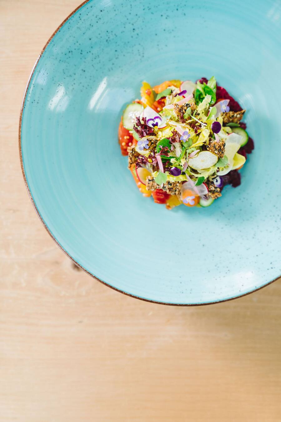 Frühlingssalat - Hotel Hof Weissbad, Weissbad Appenzell - 22. Februar 2021 - Copyright Olivia Pulver