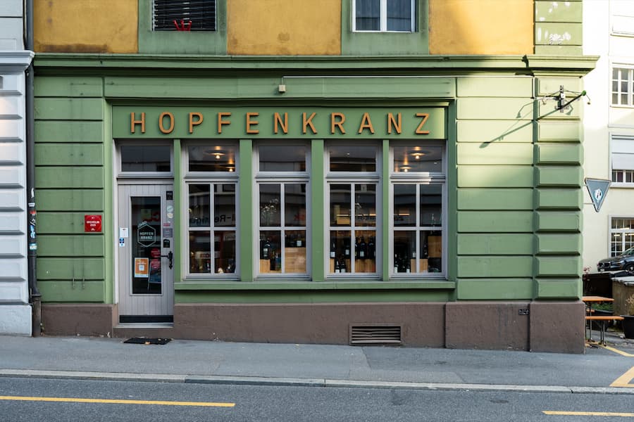 Martinigans, Stiefels Hopfenkranz, in Luzern