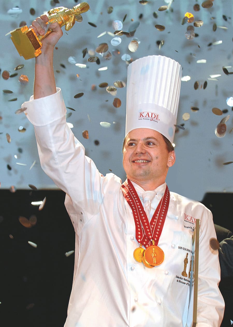 Franck Giovannini Crissier Goldener Koch