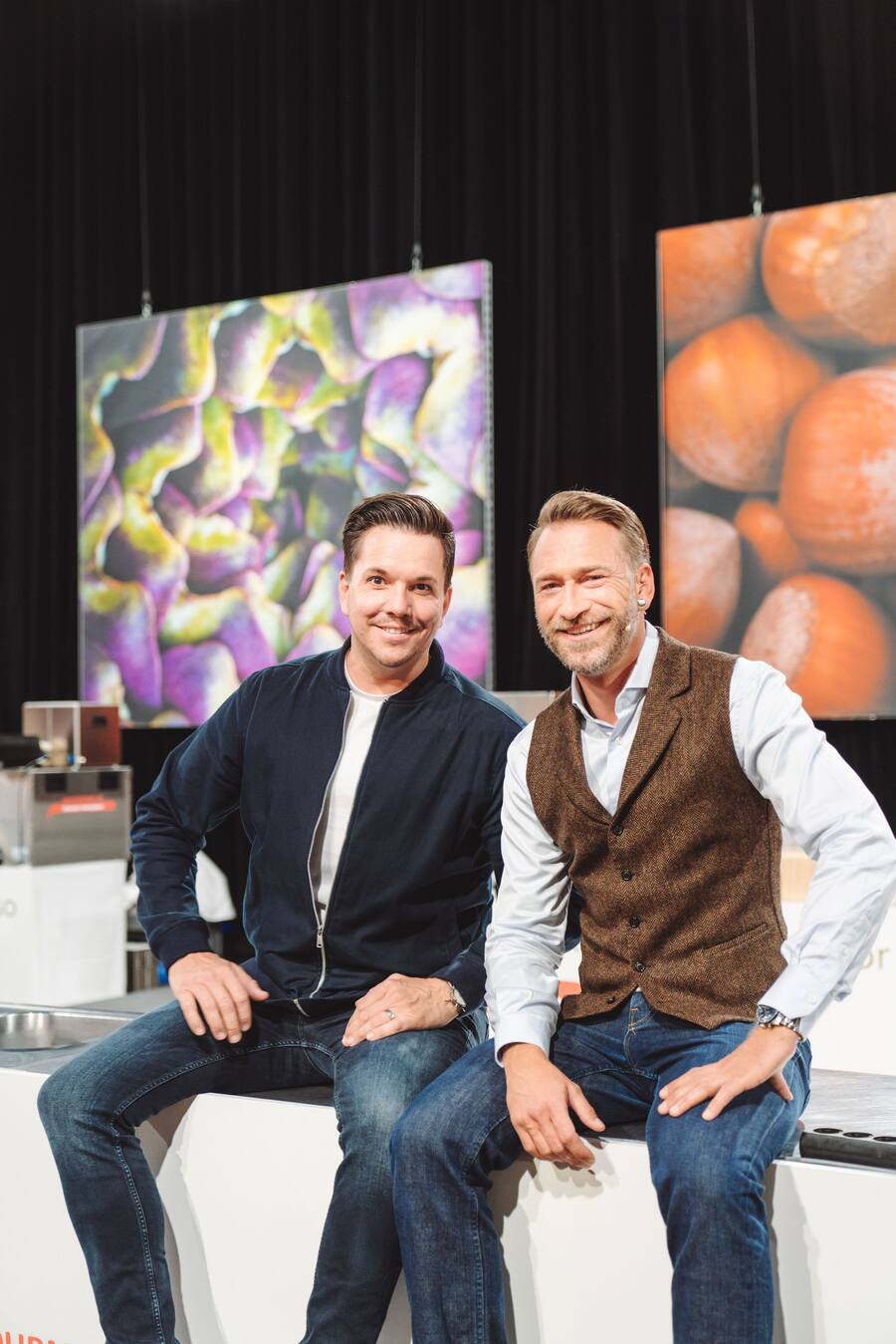 Sven Epiney und Marco Fritsche - Finale Goldener Koch, Kursaal Bern - 31.05.2021 - Copyright Olivia Pulver