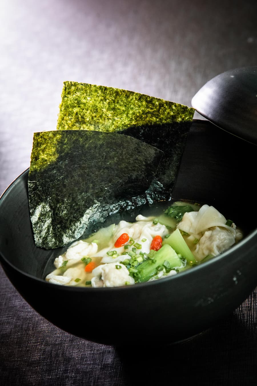 Lunch auf dem Bürgenstock 2021: Won-Ton-Suppe