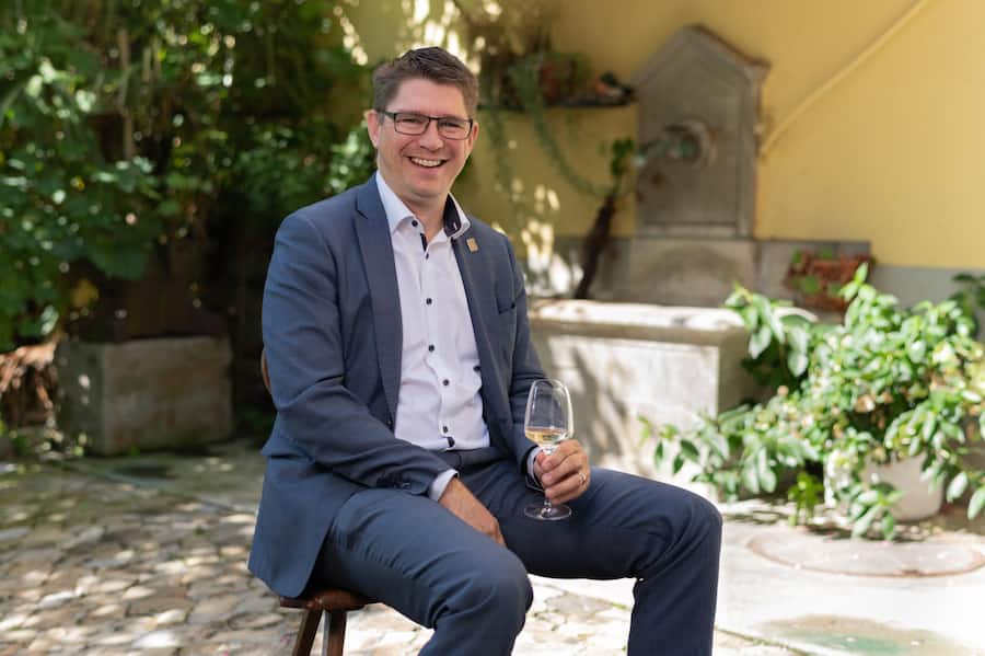 Nicolas Joss, Direktor Swiss Wine, Swiss Wine, Location Schwarzenbach Weinbau in Meilen © Pascal Wasinger