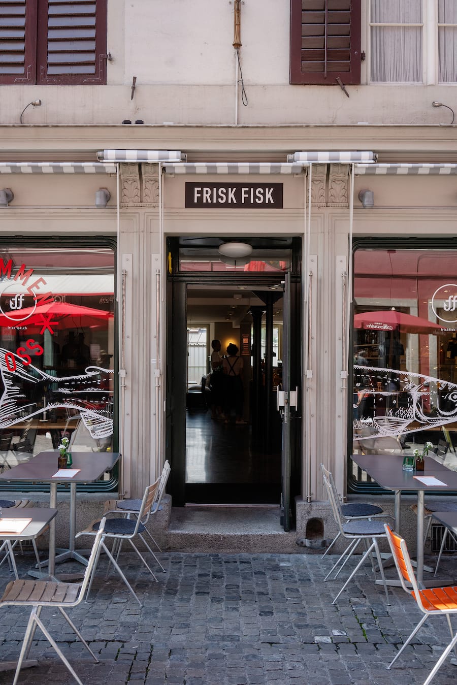 Frisk Fisk Zurich Niederdorf von Matteo Trivisano mit Küchenchef Daniel Hitz