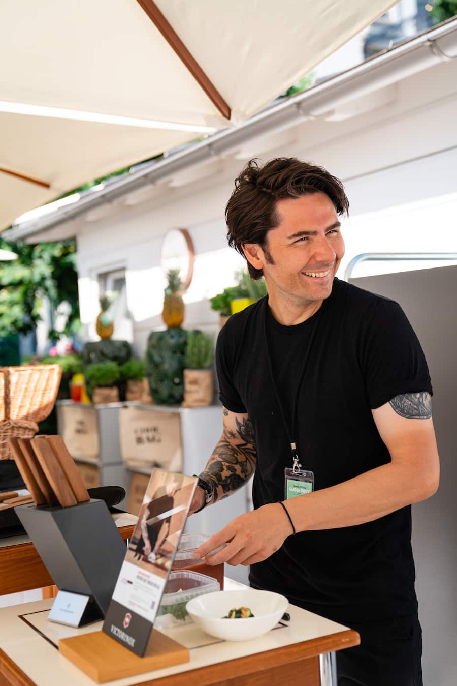 Nenad Milnavrevic - Neue Taverne Zürich - Gault&Millau Garden Party - Sonntag, 15. August 2021 - Copyright Olivia Pulver