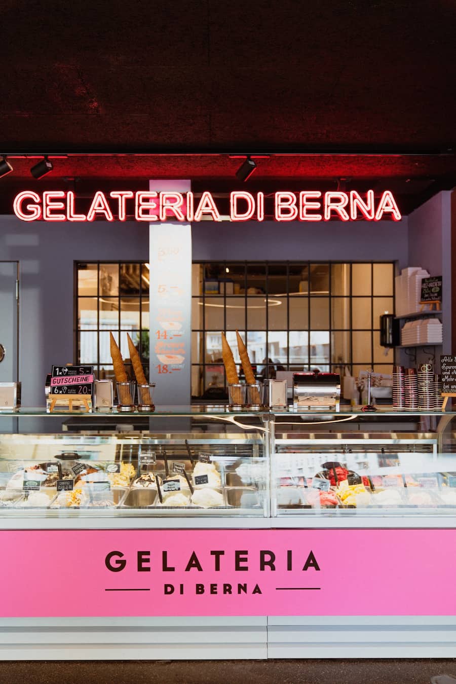 Gelateria die Berna Zollstrasse Zürich