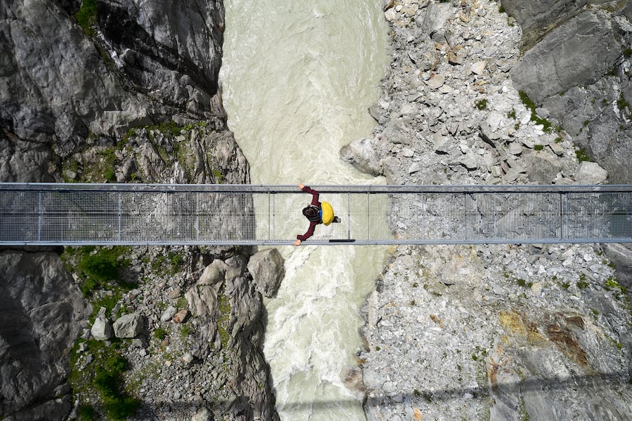 Hängebrücke Belalp-Riederalp Wallis