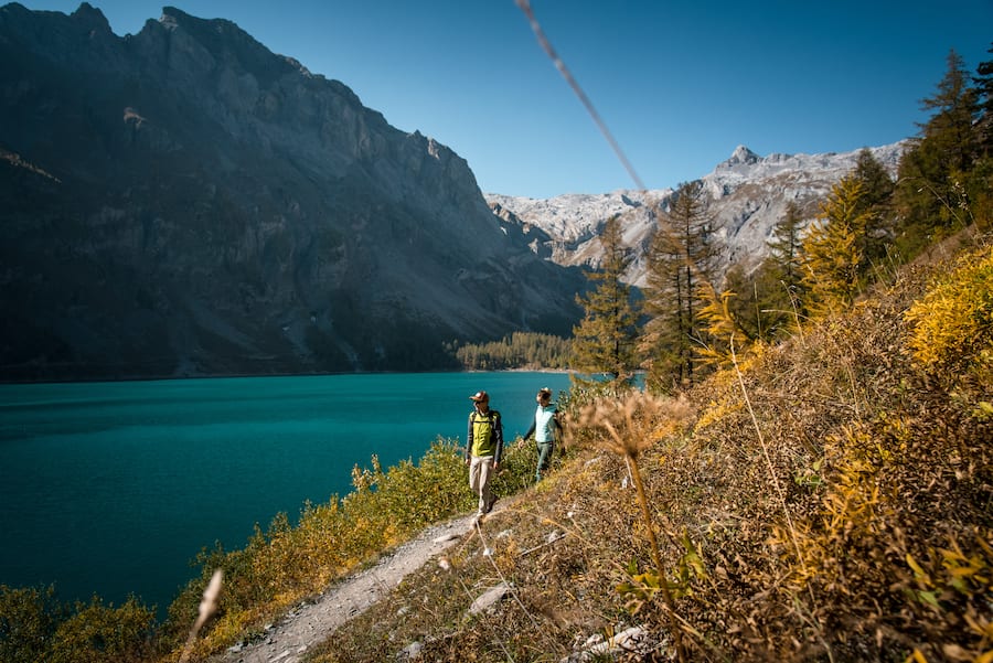 Die schönsten Wanderungen Tseuzier See Wallis