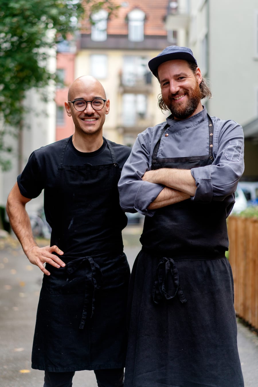 Wirtschaft im Franz Zurich Gino Miodragovic und Sebastian Funck