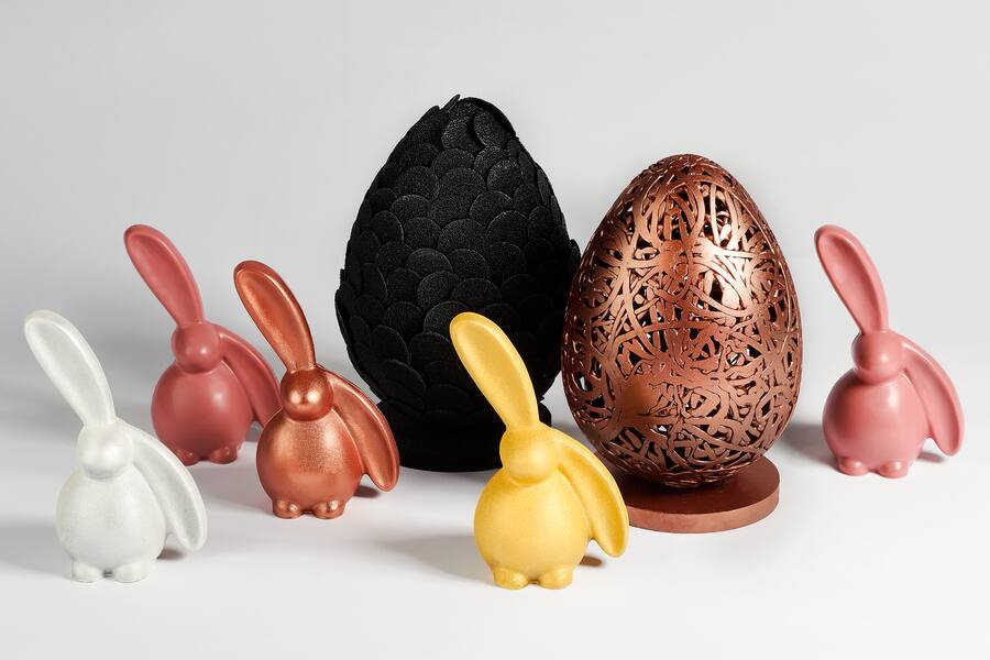 54 Kilo Schokolade, liebevoll verarbeitet: Ostereier-Parade auf dem Bürgenstock.