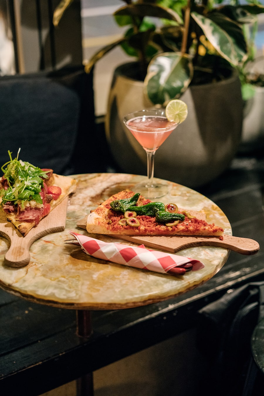 «The Godfather» und «The Flame» mit einem Cosmopolitan im Fat Tony